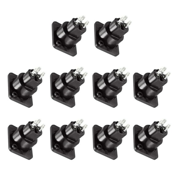 Low-Noise XLR Panel Mounts for Clear Audio Transmission in Public Address Systems