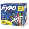 thumbnail image 1 of Low-Odor Dry-Erase Marker Value Pack, Broad Chisel Tip, Assorted Colors, 36/box | Bundle of 5, 1 of 7