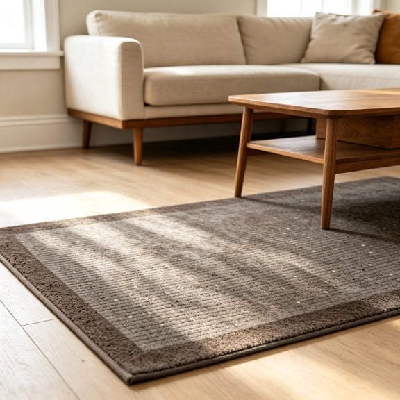 Low-Pile Carpet Runner  Non-Slip Carpet & Rug Protection, Washable Clear Vinyl Floor Runner, 27" Wide x 25 ft Long