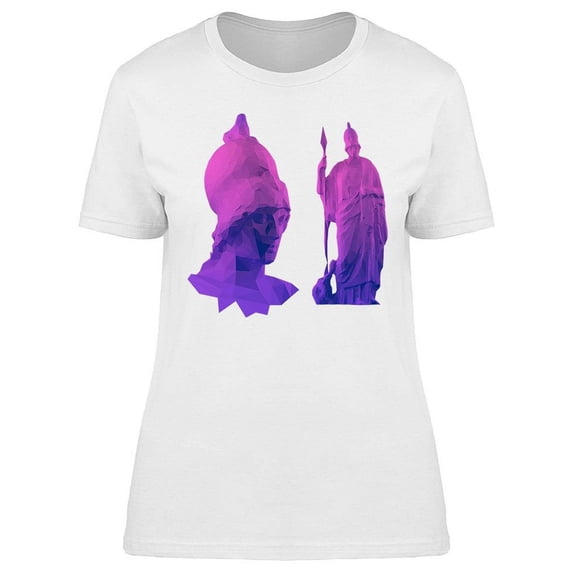 Low Poly 3d Design T-Shirt Women -Image by Shutterstock, Female 3X-Large