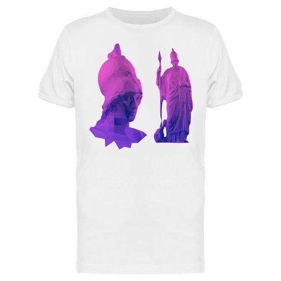 Low Poly 3d God T-Shirt Men -Image by Shutterstock, Male Small