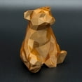 thumbnail image 1 of Clever Contraption Low Poly Bear – Geometric Figurine for Modern Decor, 1 of 9