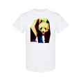 thumbnail image 1 of Low Poly Panda Design T-Shirt Men -Image by Shutterstock, Male Small, 1 of 2