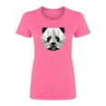 thumbnail image 1 of Low Poly Panda Head Design Shaped Tee Women's -Image by Shutterstock, 1 of 2