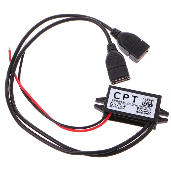 Low Power Consumption Reliable Car Power Technology DCConverter Module Port 12V To 5V 3A 15W Power Supply Module