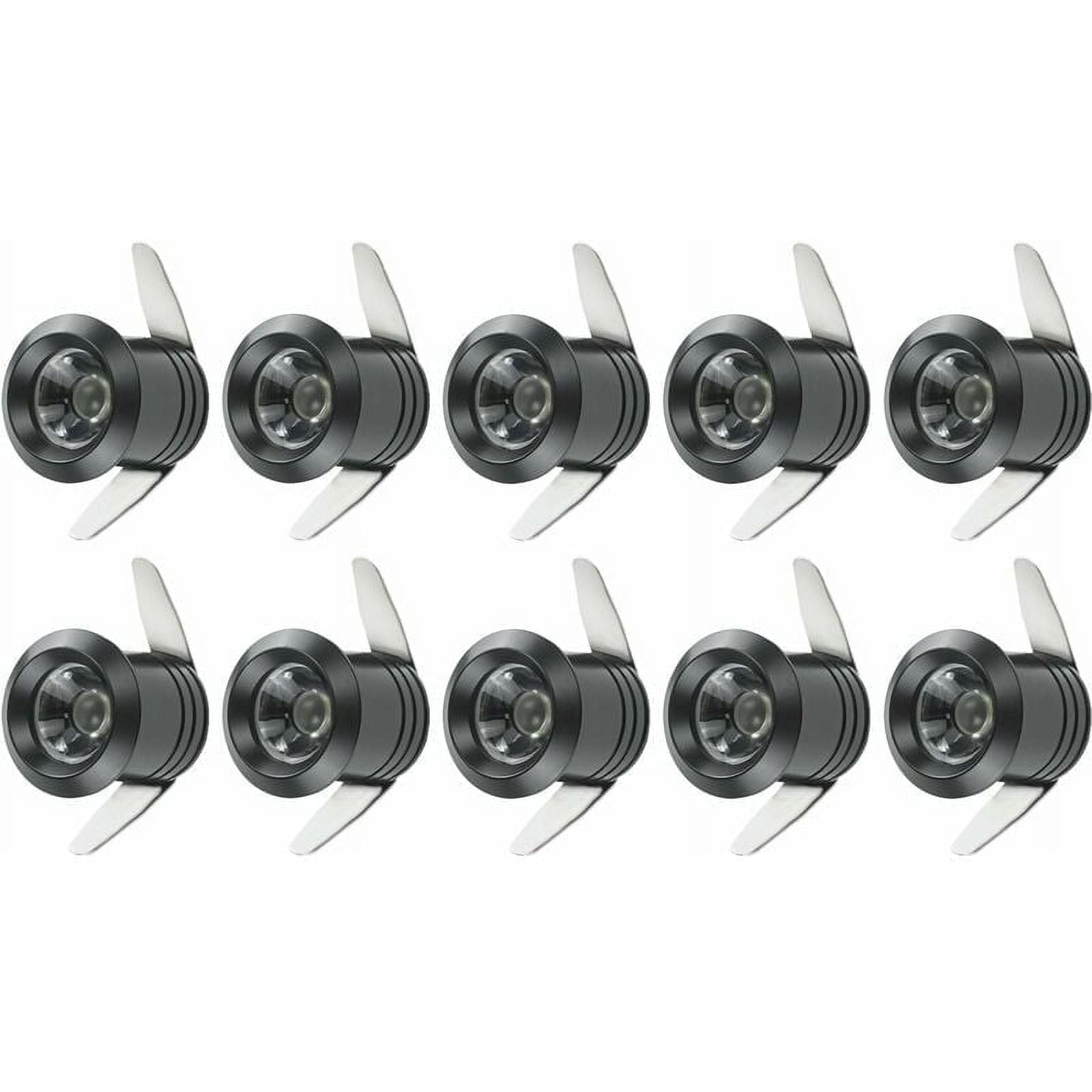 Low-Power Low-Heat Mini Spotlight, Ideal For Auto RV Boat, Bright White LED Light, Easy Installation Without Tools, 200 Lumens Brightness