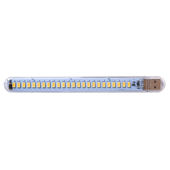 Low Power USB LED Light 24 High Intensity Diodes Portable for Home Travel