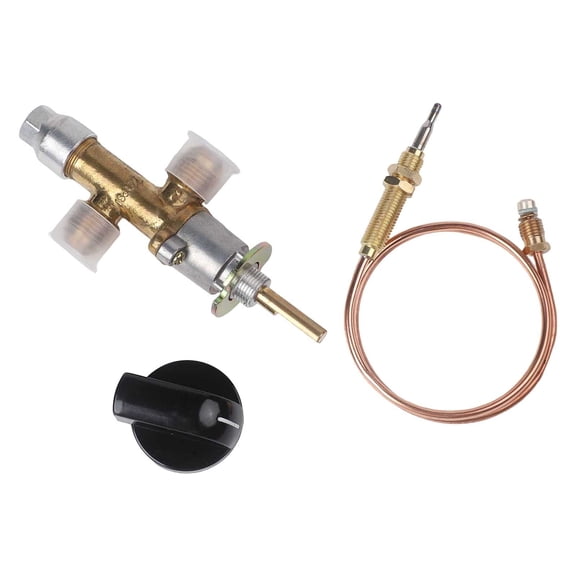 Low Pressure Propane Gas Fail Safe Control Valve Kit for Fireplaces Heaters Fire Pits Brass Thermocouple 24 Inch Parent Listing