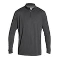 thumbnail image 1 of ANETIK MVQTRL9 Low Pro Quarter-Zip-Charcoal Heathered-L, 1 of 2