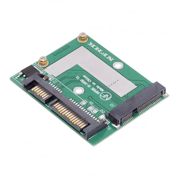 Low Profile 50Pin mSATA 3050 SSD 5x3cm to 2.5" SATA 3.0 22Pin Disk Adapter 6Gbps PCBA