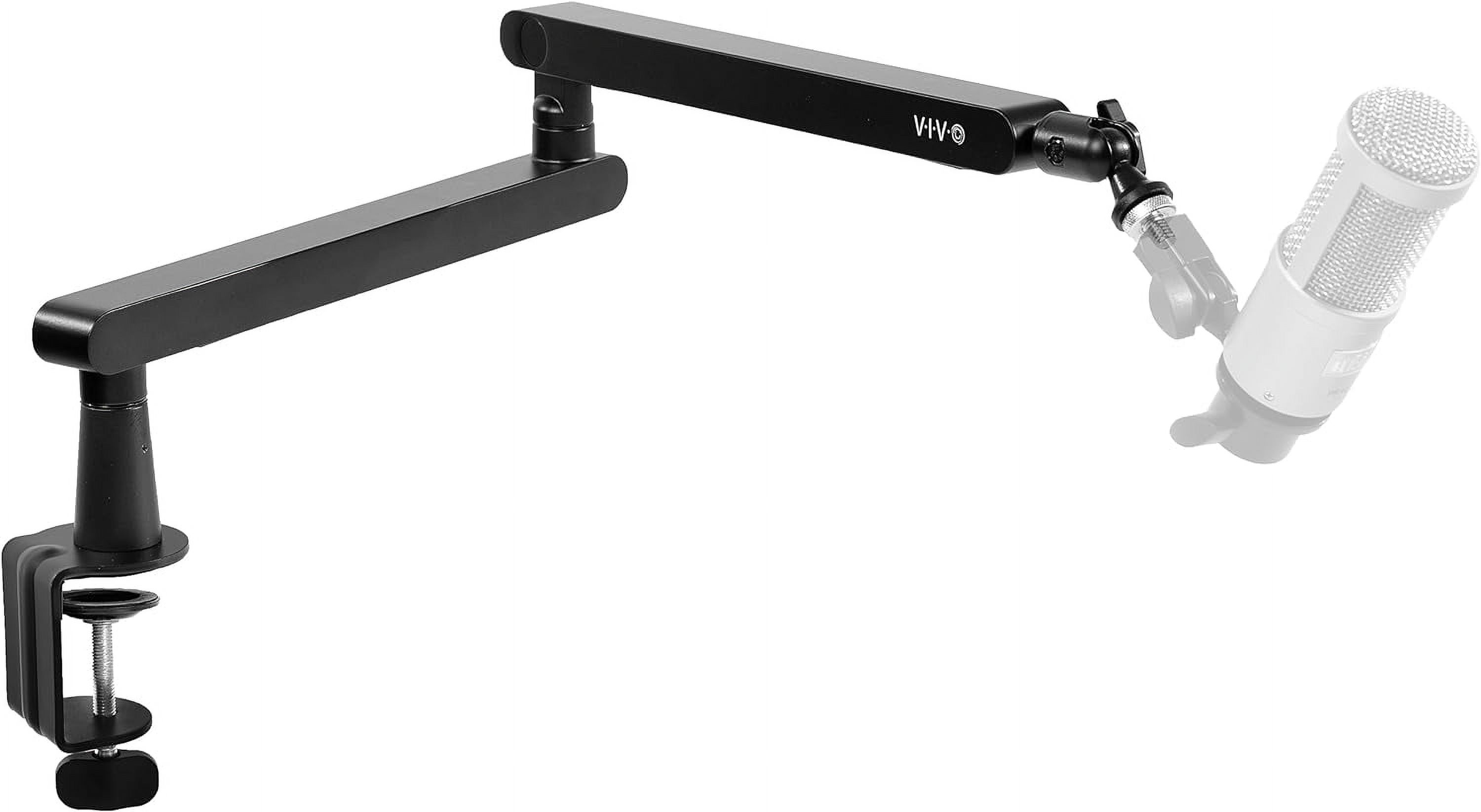 Low Profile Broadcast Podcast Microphone Boom Arm Stand With 3 8 And 5 low-profile-broadcast-podcast-microphone-boom-arm-stand-with-3-8-and-5