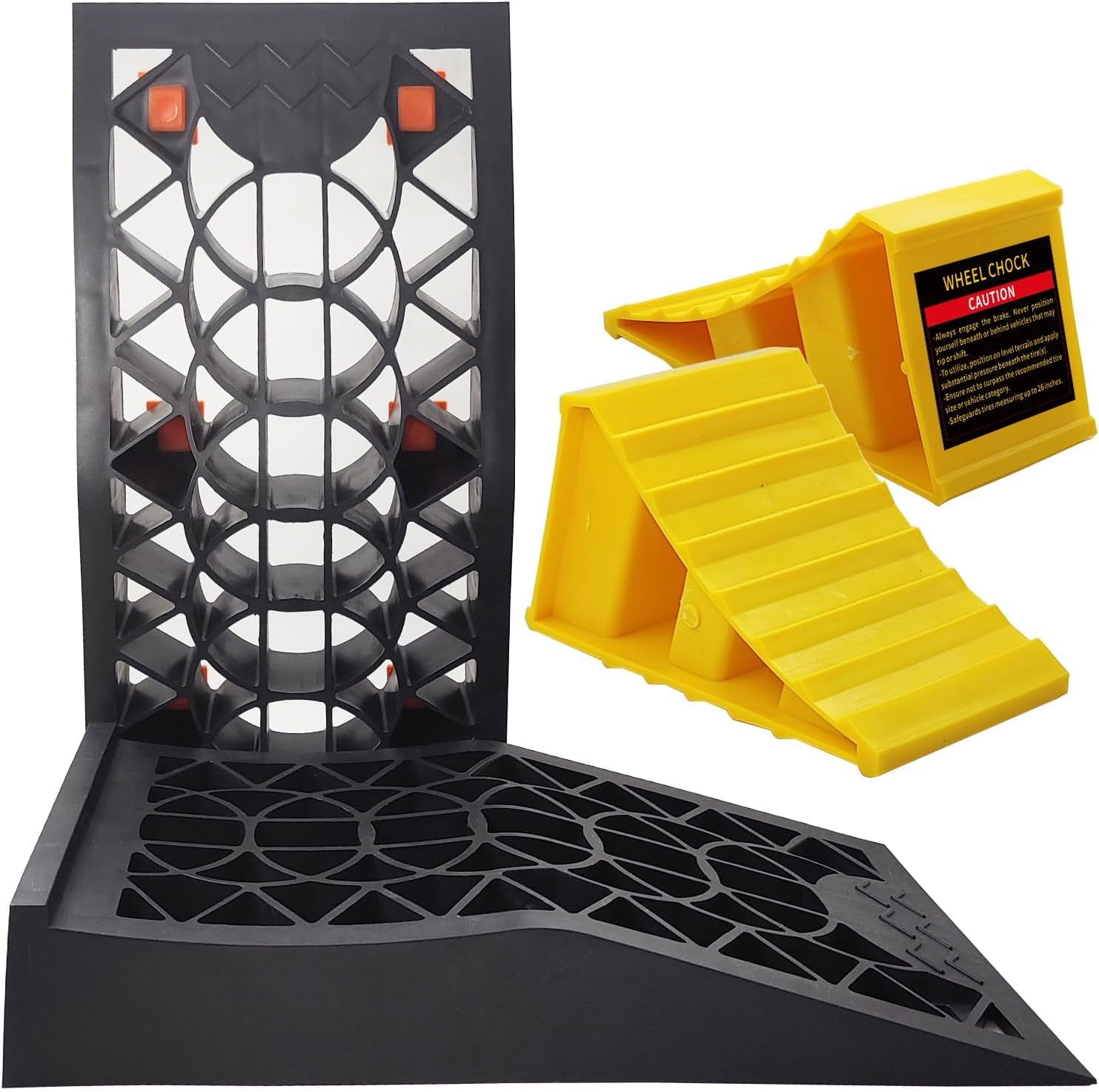 Low Profile Car Ramps for Lift 2.41'' and Vehicle Maintenance Oil ...