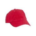 thumbnail image 1 of Low Profile Dyed Cotton Twill Cap - Red, 1 of 4