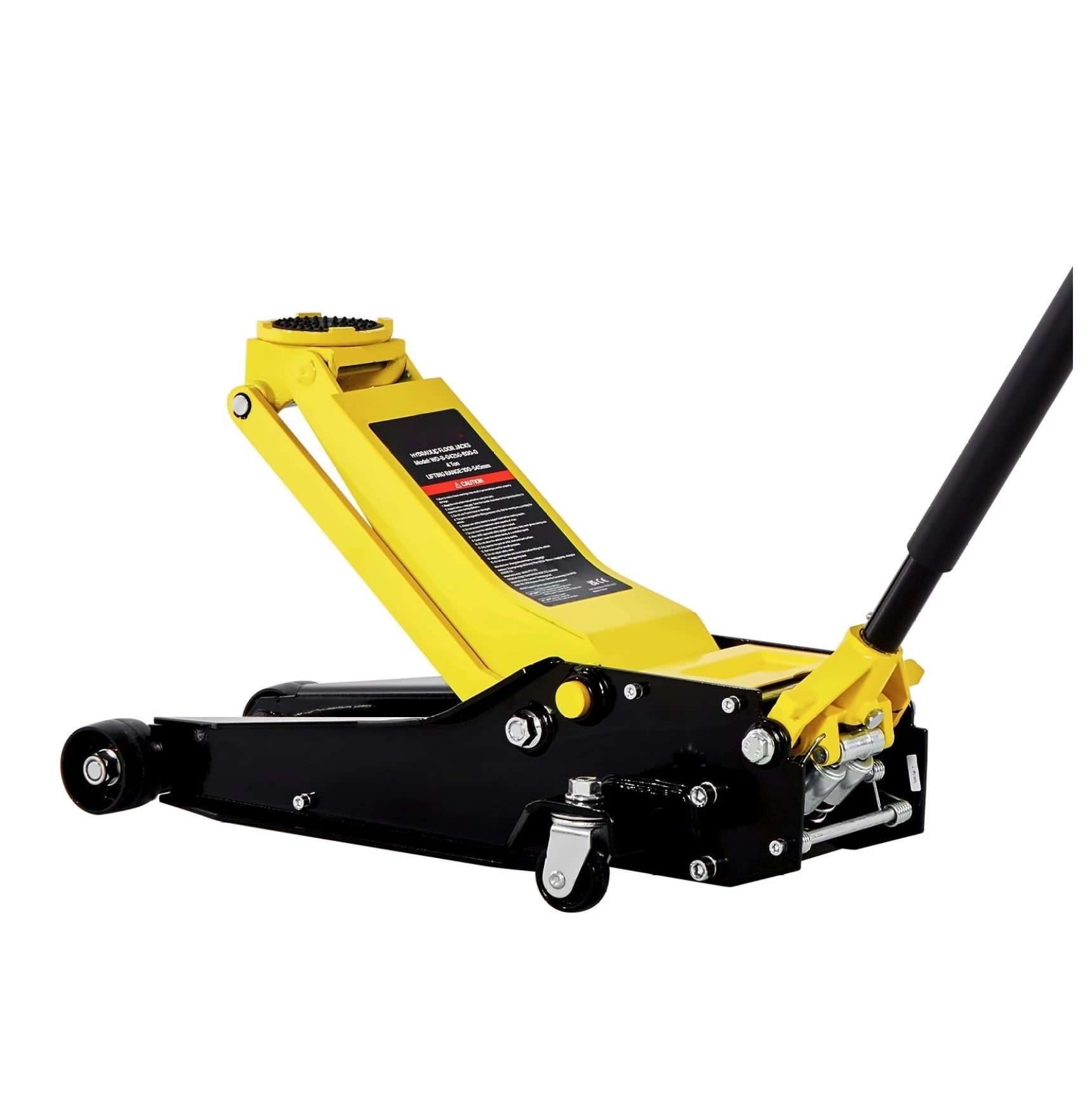 Low Profile Floor Jack 4 Ton, Hydraulic Trolley Jack with Dual Pistons ...