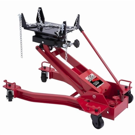 Low Profile Floor Style Transmission Jack, 3000 lbs Capacity