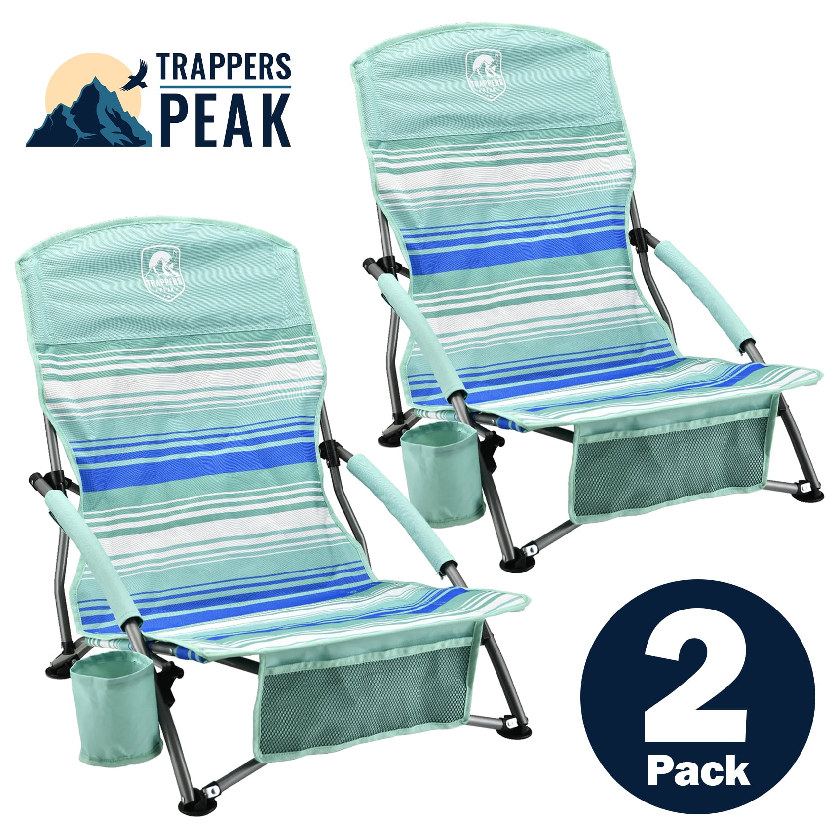 TSP FOLDING LOW CHAIR 2脚& LOW TABLE セット Trapper's Peak Low