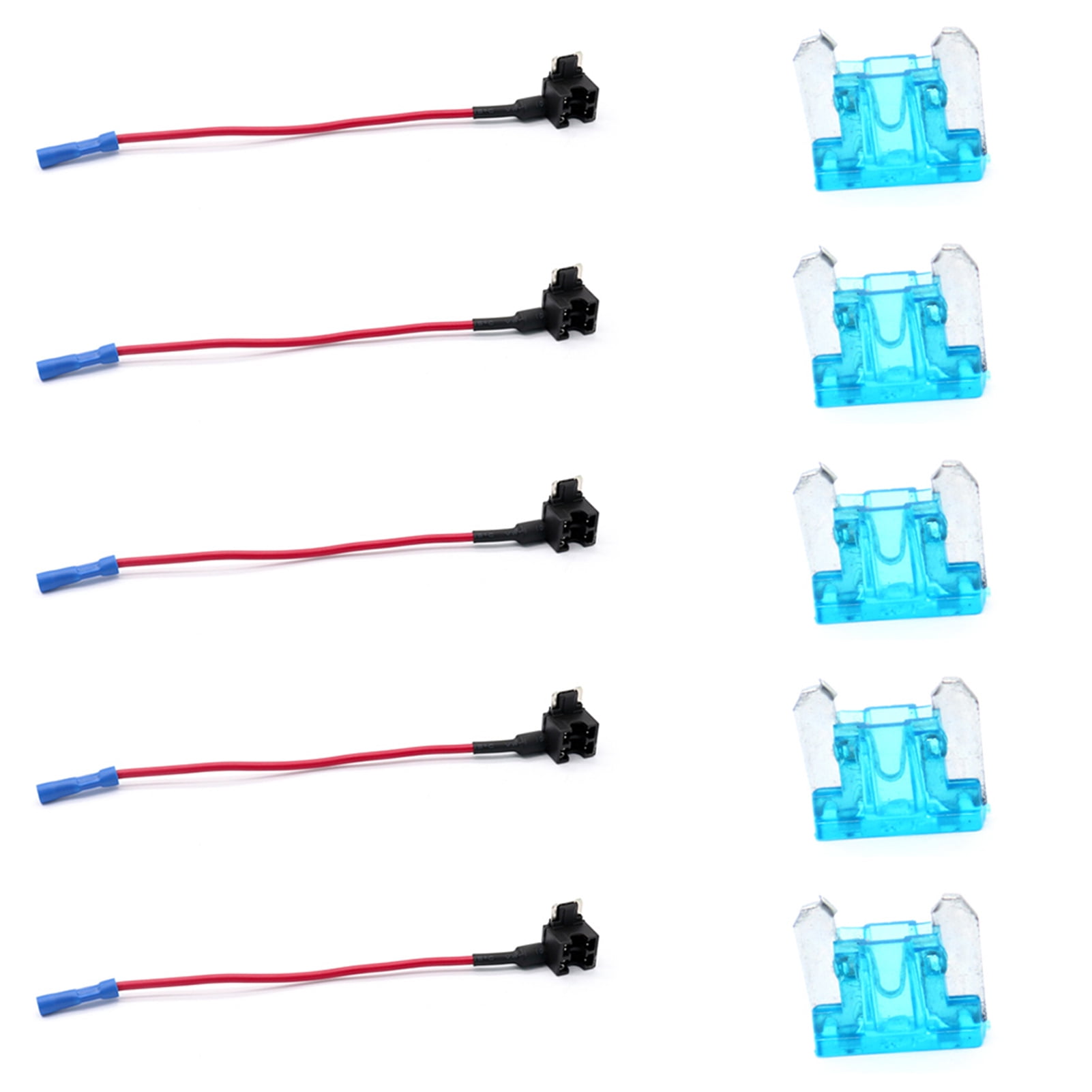 Low Profile Fuse Tap Adapter 10pcs 12V Car AddaCircuit Blade Fuse