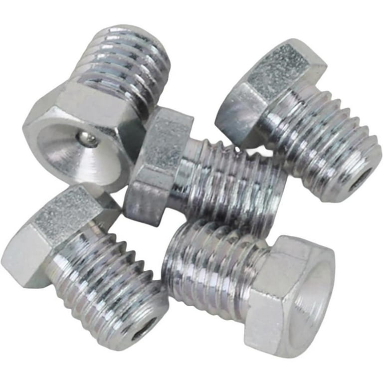 Low Profile Grease Zerks - Universal Fit, Zinc Plated Steel