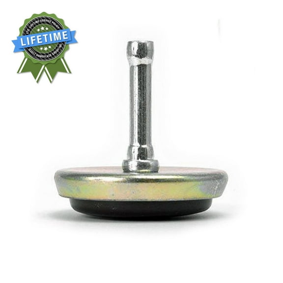 Low-Profile Grip Neck Stem Bed Glides, Set of 4