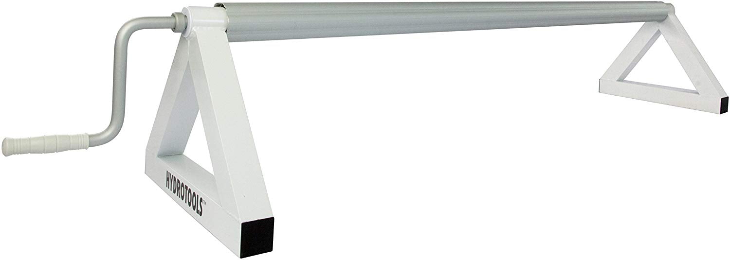 Low Profile Inground Swimming Pool Solar Cover Reel 12' Wide