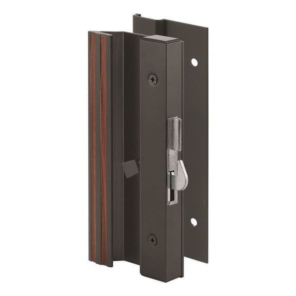 Low Profile/Low Base Black Aluminum Latch Handle