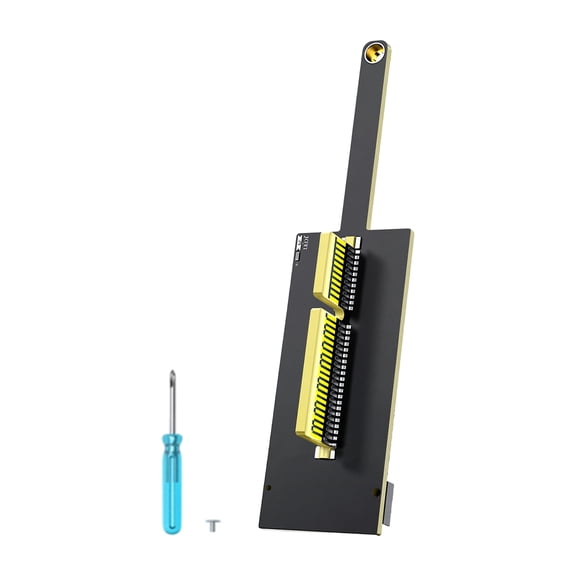 Low Profile PCIe to NVMe Adapter Card, 2280 SSD Expansion Board for Small Form Factor Desktop Storage Upgrade Setup