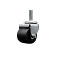 thumbnail image 1 of Low Profile Polyolefin 2 Inch Wheel 1/2 Inch Threaded Stem Caster SCC, 1 of 2