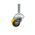thumbnail image 1 of Low Profile Polyurethane 35mm Wheel 12mm Threaded Stem Caster Service Caster, 1 of 2