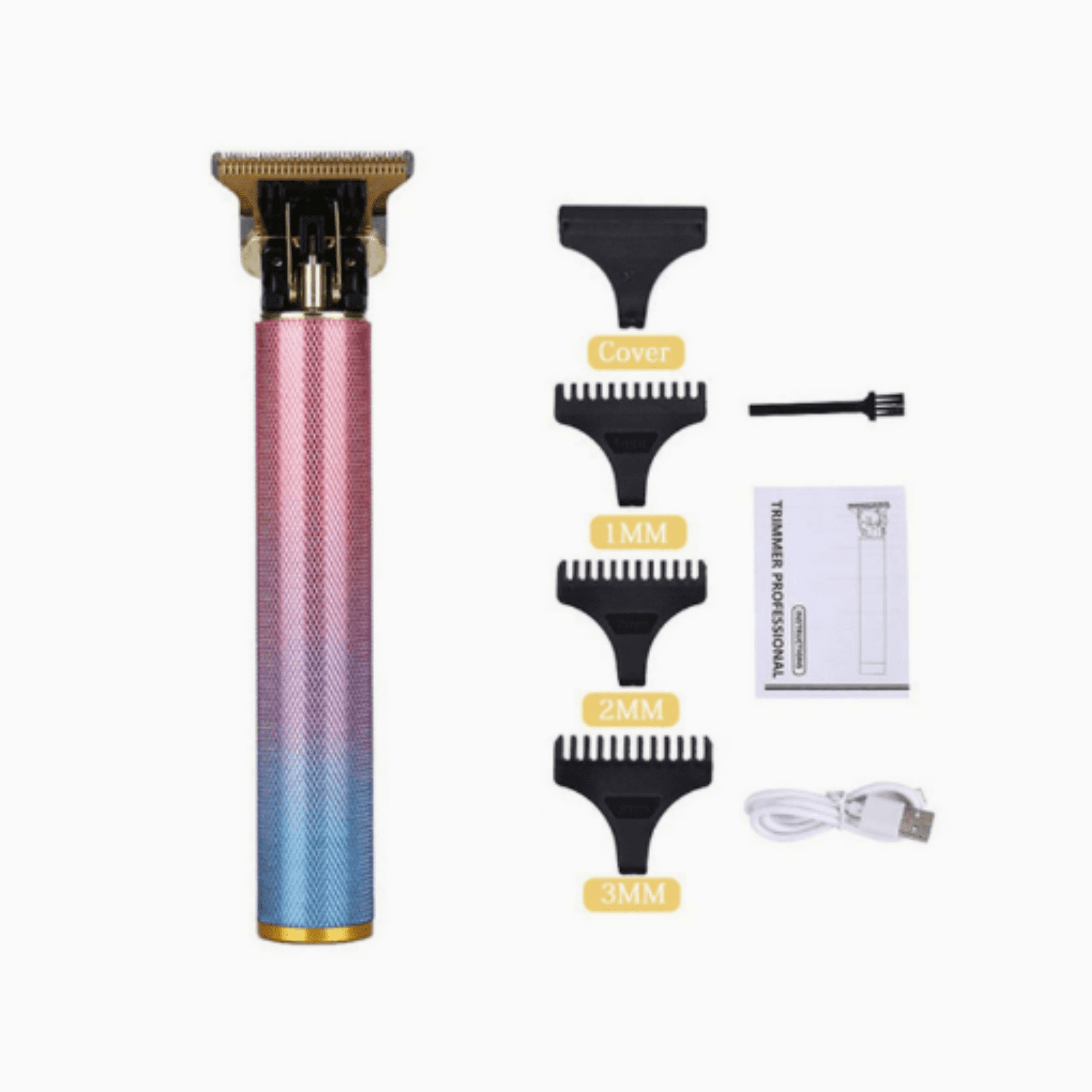 Low-Profile Professional Hair Clippers Hair Trimmer For Men All-Metal ...