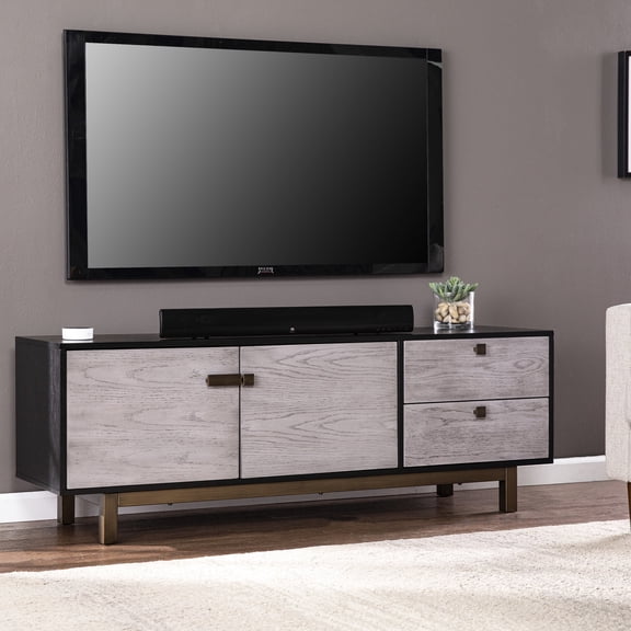Low - Profile Storage Cabinet | Suitable for 60 - 69 Inch TVs in Living Area | Keep Space Tidy and Attractive