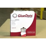 Low Profile Super High Tack 1/2 Glue Dots 3 Rolls 4000/roll in Dispenser Box XD41-404