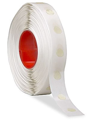Low Profile Super High Tack 1/2" Glue Dots 8 Rolls 1500/roll for Dot Shot Pro Dispenser DSP41-401