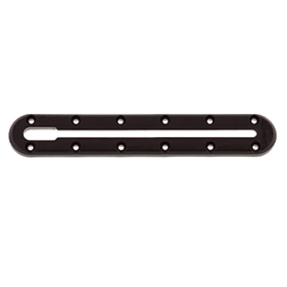 13" Espresso Black Scotty Solid Low Profile Track
