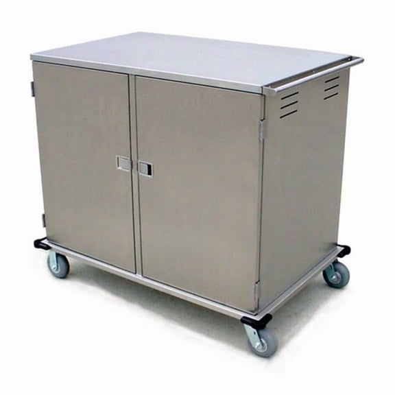 Low Profile Tray Delivery Carts- Stainless Steel