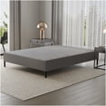 thumbnail image 1 of Low Profile Twin Metal Bed Frame with Headboard, Heavy Duty Platform Foundation, Tool-Free Setup, Under Bed Storage, 1000lbs Limit, 1 of 7
