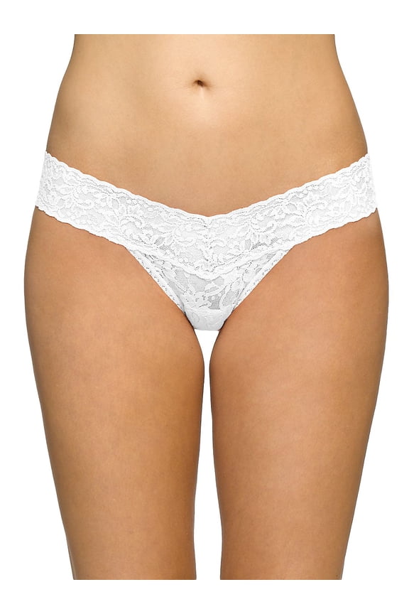 Low-Rise Lace Thong