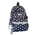 thumbnail image 1 of Low Saturation Polka Star Large Capacity Backpack for Travel School Casual Daypack, 1 of 4