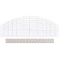 thumbnail image 1 of Low Shank Ruler Foot with 3mm Arc Template for 12-Inch Circle by Westalee for Sew Steady, 1 of 2