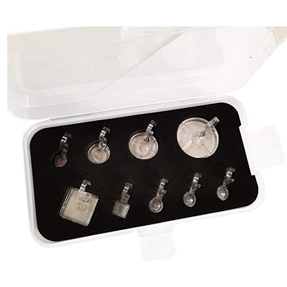 Low Shank Ruler Free Motion Darning Foot for Frame Free Motion Quilting