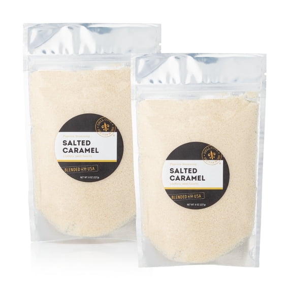 Low Sodium Salted Caramel Popcorn Seasoning - Low Calorie Popcorn, Caramel Popcorn Seasoning - Dell Cove Spices, Bulk Bag - 1 Pound