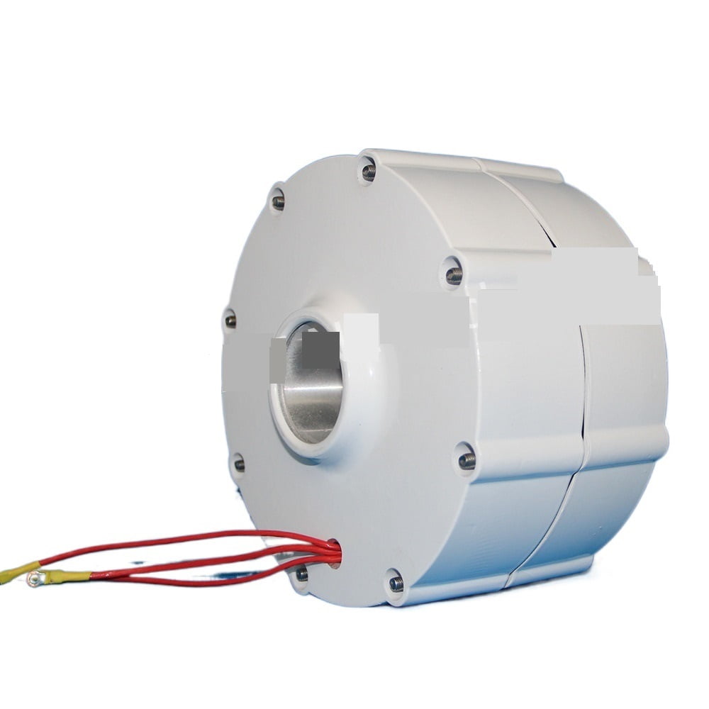 Low Speed 800W 1000W 12V 24V 48V Gearless Permanent Magnet Generator AC ...