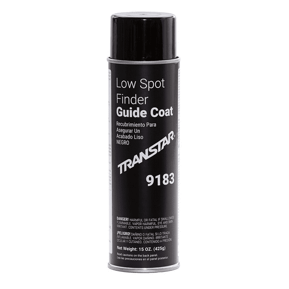 Transtar 9183 Low Spot Finder Guide Coat 20 oz Black