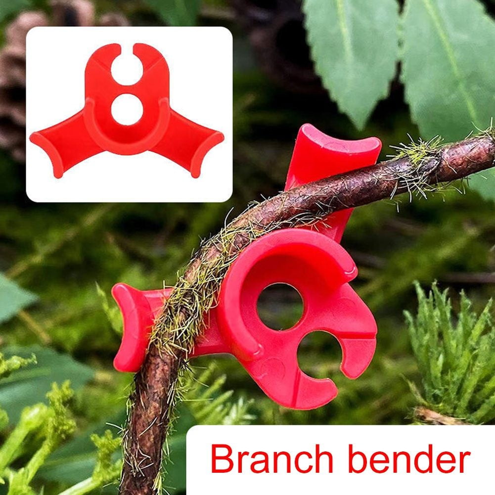 Low Stress Training Clips,90 Degree Plant Support Clips For Plant Branches Red
