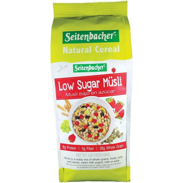 Low Sugar Muesli Natural Cereal, 16 Ounce