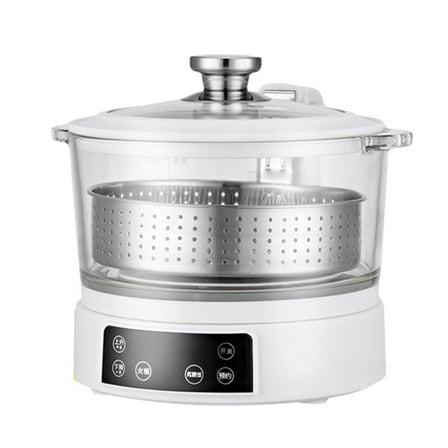 Low Sugar Rice Cooker Low Carb Rice Steamer Basket, 3 L Lifting Sugar Removal Rice Cooker, Stainless Steel Rice Cookers with Digital Display Panel, Smart Rice Cooker