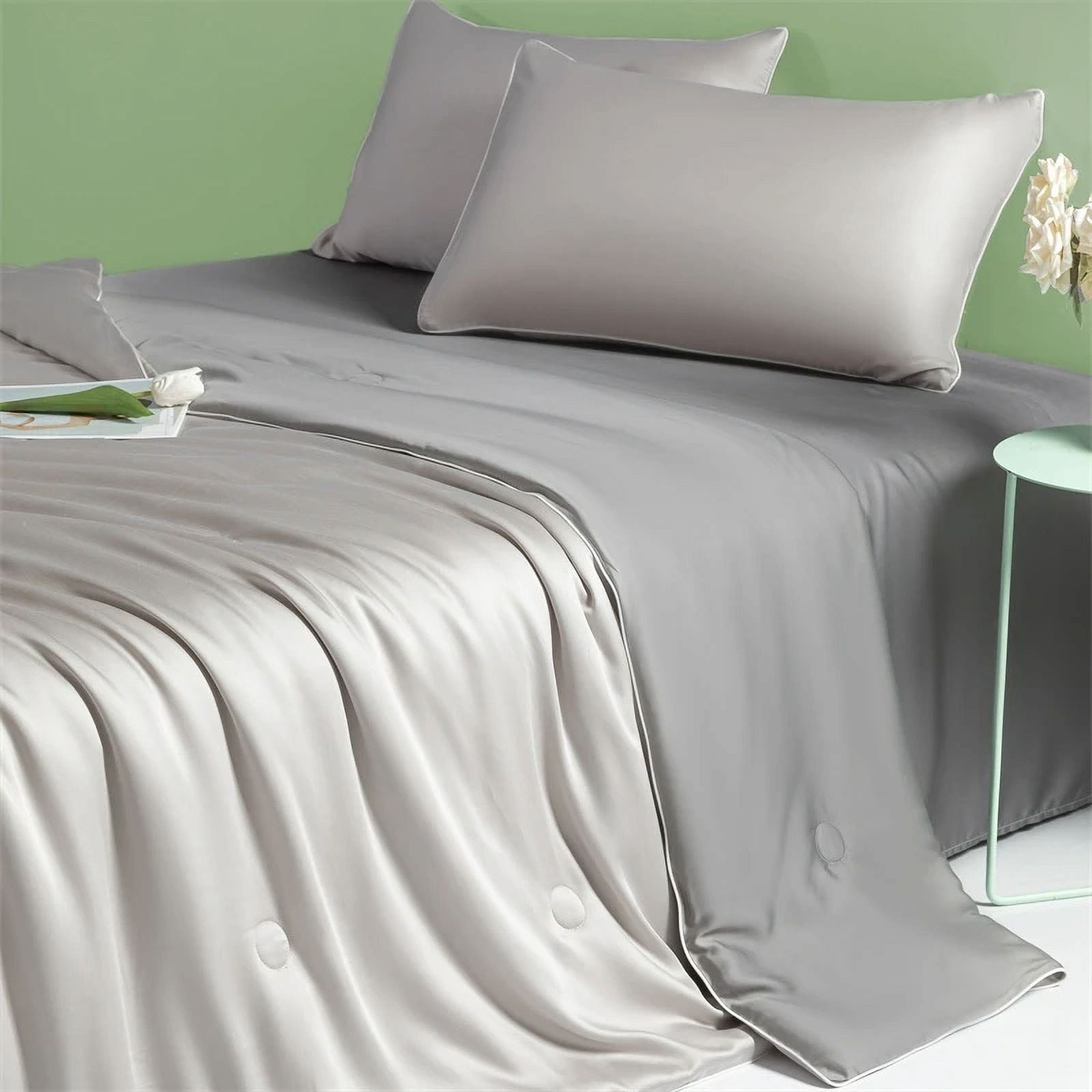 Low Temperature Air Conditioning Thin Blanket 2024 Cold Water Wash Ice