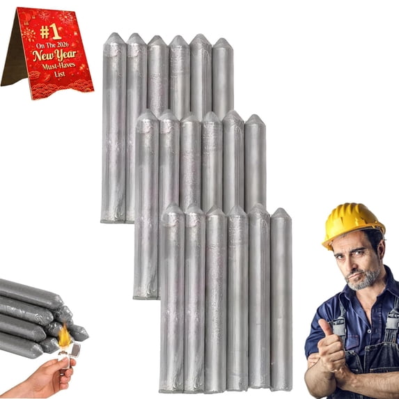 Low Temperature Aluminum Welding Rods, Easy Melt Universal Welding Sticks for Stainless Steel Iron Copper Repair, Suitable for DIY and Professional Use