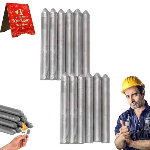Low Temperature Aluminum Welding Rods, Easy Melt Universal Welding Sticks for Stainless Steel Iron Copper Repair, Suitable for DIY and Professional Use