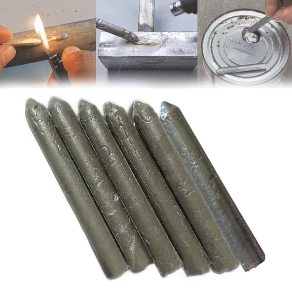 Low Temperature Universal Welding Rod, Easy Melt Metal Repair Welding Rods for Aluminum, Copper and Other Metals, Multipurpose Brazing Repair Rod Set