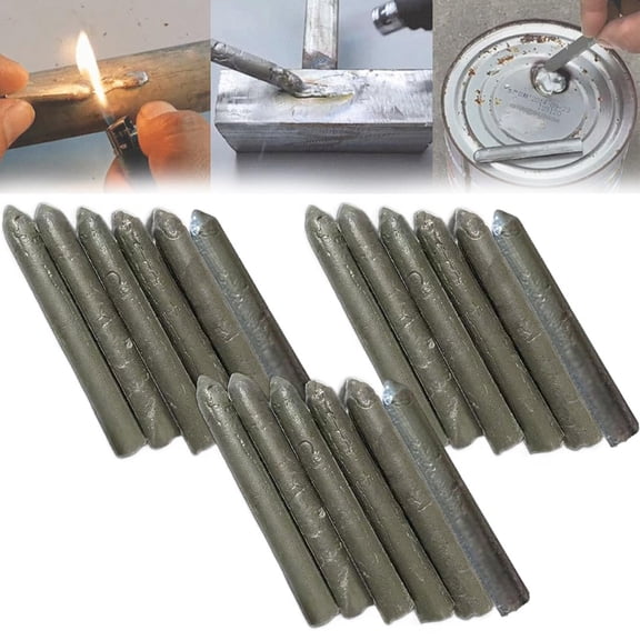 Low Temperature Universal Welding Rod, Easy Melt Metal Repair Welding Rods for Aluminum, Copper and Other Metals, Multipurpose Brazing Repair Rod Set